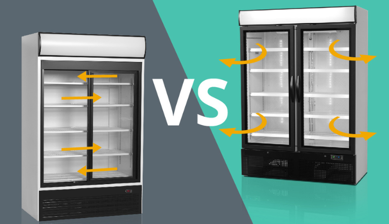 Sliding doors vs. hinged doors